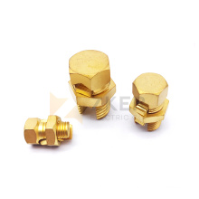 Factory supplier open end bolt for grounding Hard drawn copper split bolts